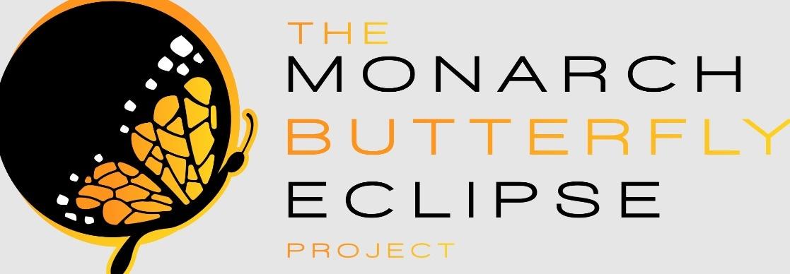 제왕나비 일식 프로젝트 로고. &#40;&#39;Monarch Butterfly Eclipse Project&#39; 홈페이지 갈무리&#41; 2024.04.02.