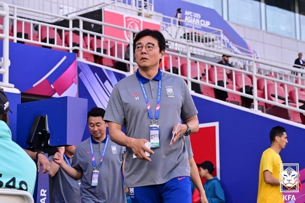 황선홍 U-23 대한민국 축구 국가대표팀 감독. &#40;대한축구협회 제공&#41; 2024.4.20/뉴스1