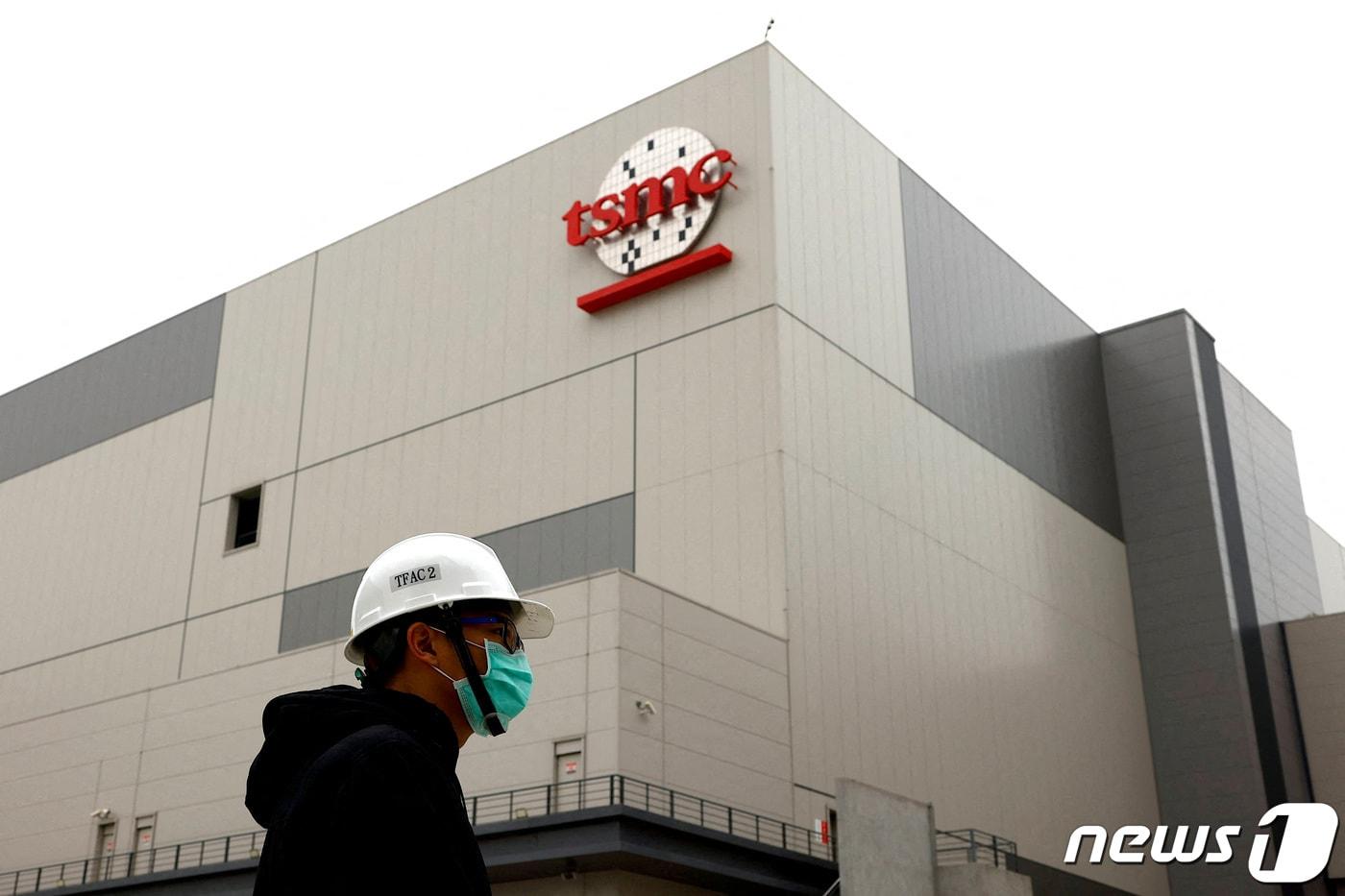 대만 남서부 타이난시 타이난 과학공원에 자리한 TSMC 공장 전경. 2022.12.29. ⓒ 로이터=뉴스1 ⓒ News1 김성식 기자