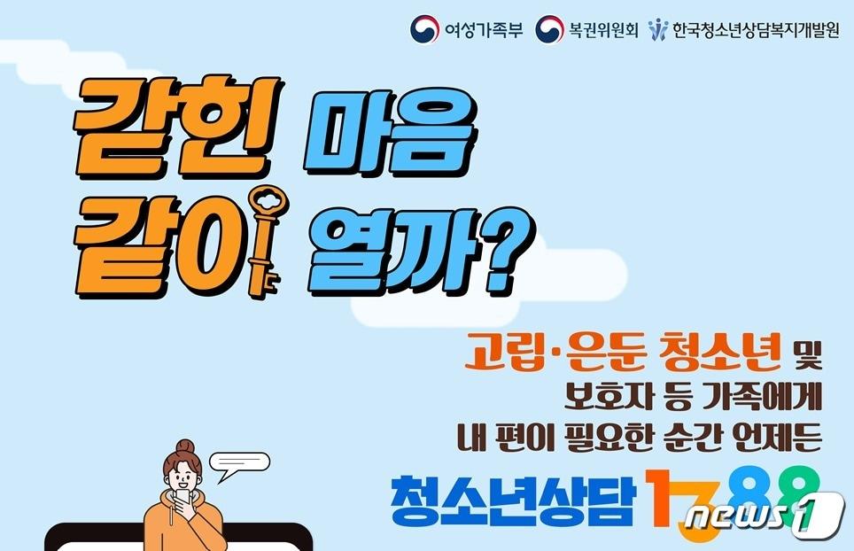  여성가족부 &#39;고립·은둔 청소년&#39; 원스톱 패키지 지원 시범 사업 추진 &#40;여성가족부 제공&#41;