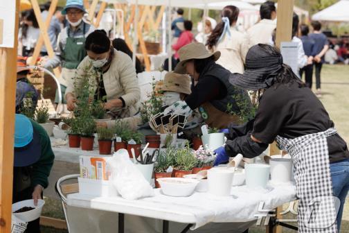  지난해 서울식물원 해봄축제 모습.&#40;서울시 제공&#41; 