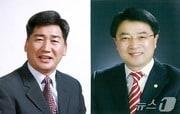 전남도의회 김성일&#40;왼쪽&#41;.의원과 김태균 의원/뉴스1  