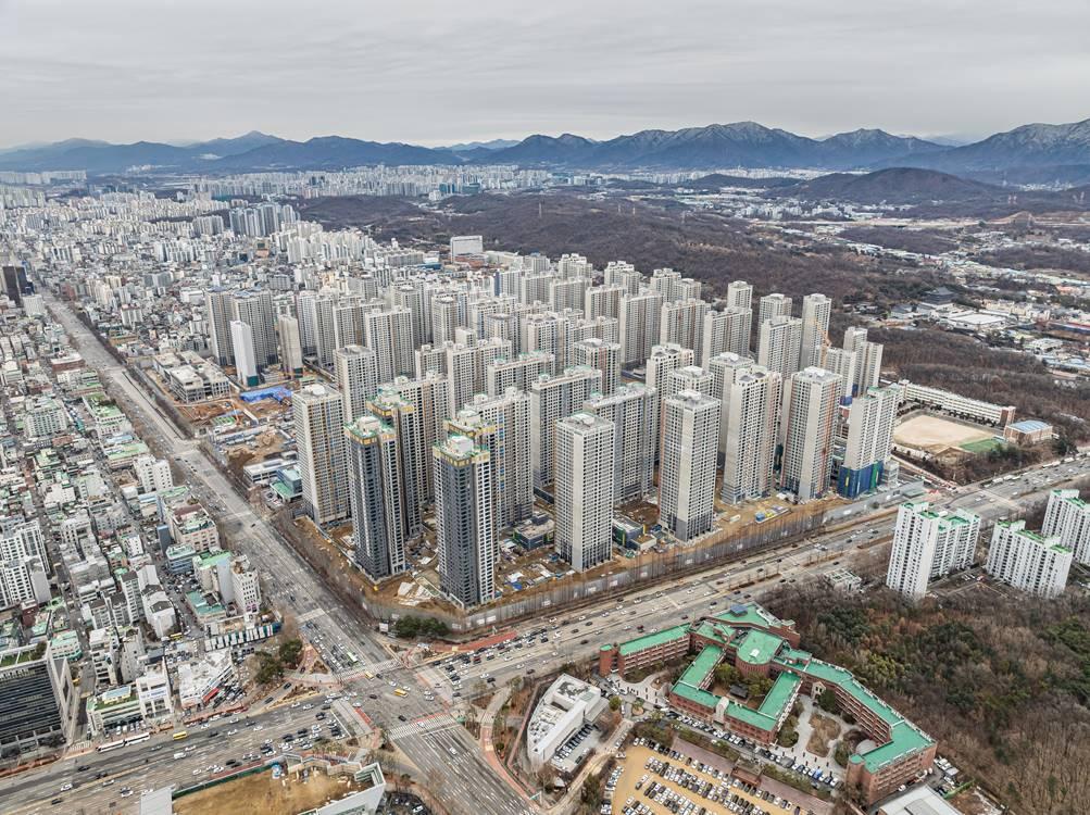 둔촌주공 재건축 사업 현장&#40;강동구 제공&#41;.