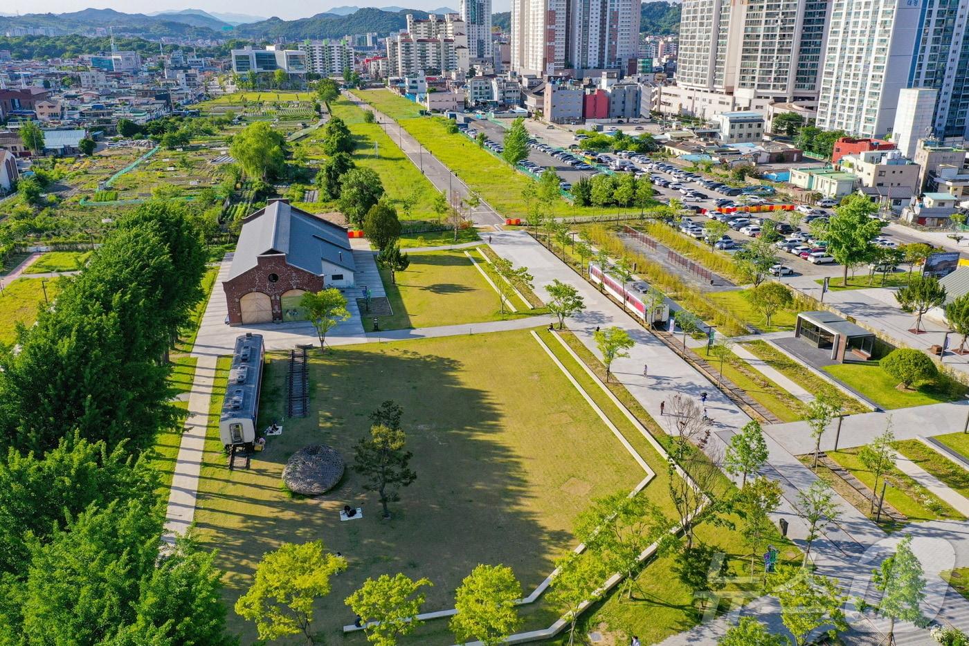 진주 철도문화공원&#40;진주시 제공&#41;.