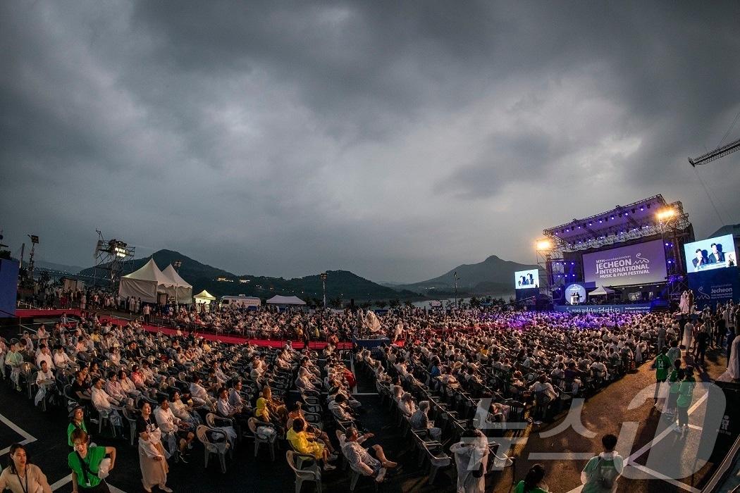 제천국제음악영화제 개막식.&#40;제천시 제공&#41;2024.5.27/뉴스1