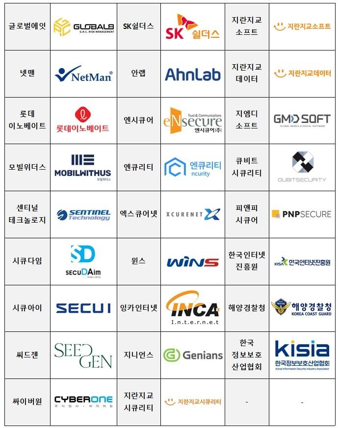 정보보호취업박람회 참여 기업·기관 &#40;과학기술정보통신부 제공&#41; 2024.05.30 /뉴스1