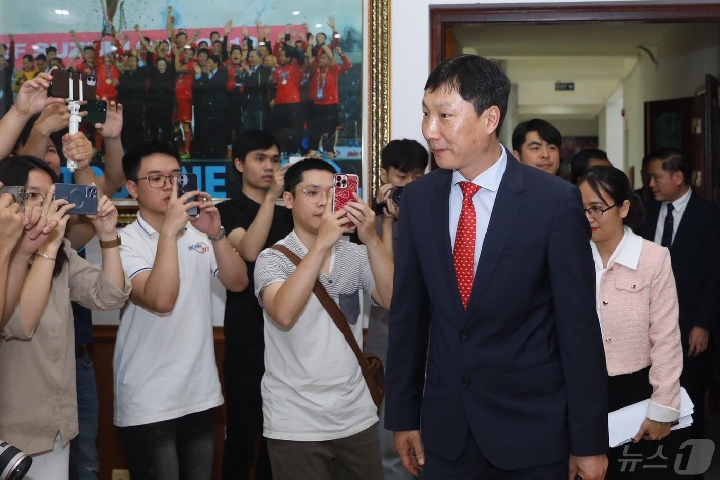 김상식 베트남 축구 대표팀 감독 &#40;디제이매니지먼트 제공&#41; 2024.5.6/뉴스1