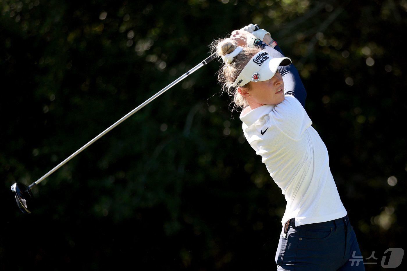 넬리 코다&#40;미국&#41;가 LPGA투어 사상 첫 6연승에 도전한다. ⓒ AFP=뉴스1