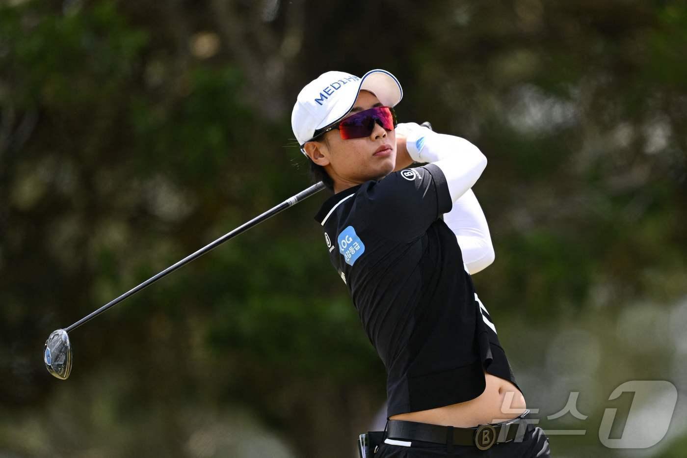 미국여자프로골프&#40;LPGA&#41; 투어의 안나린. ⓒ AFP=뉴스1