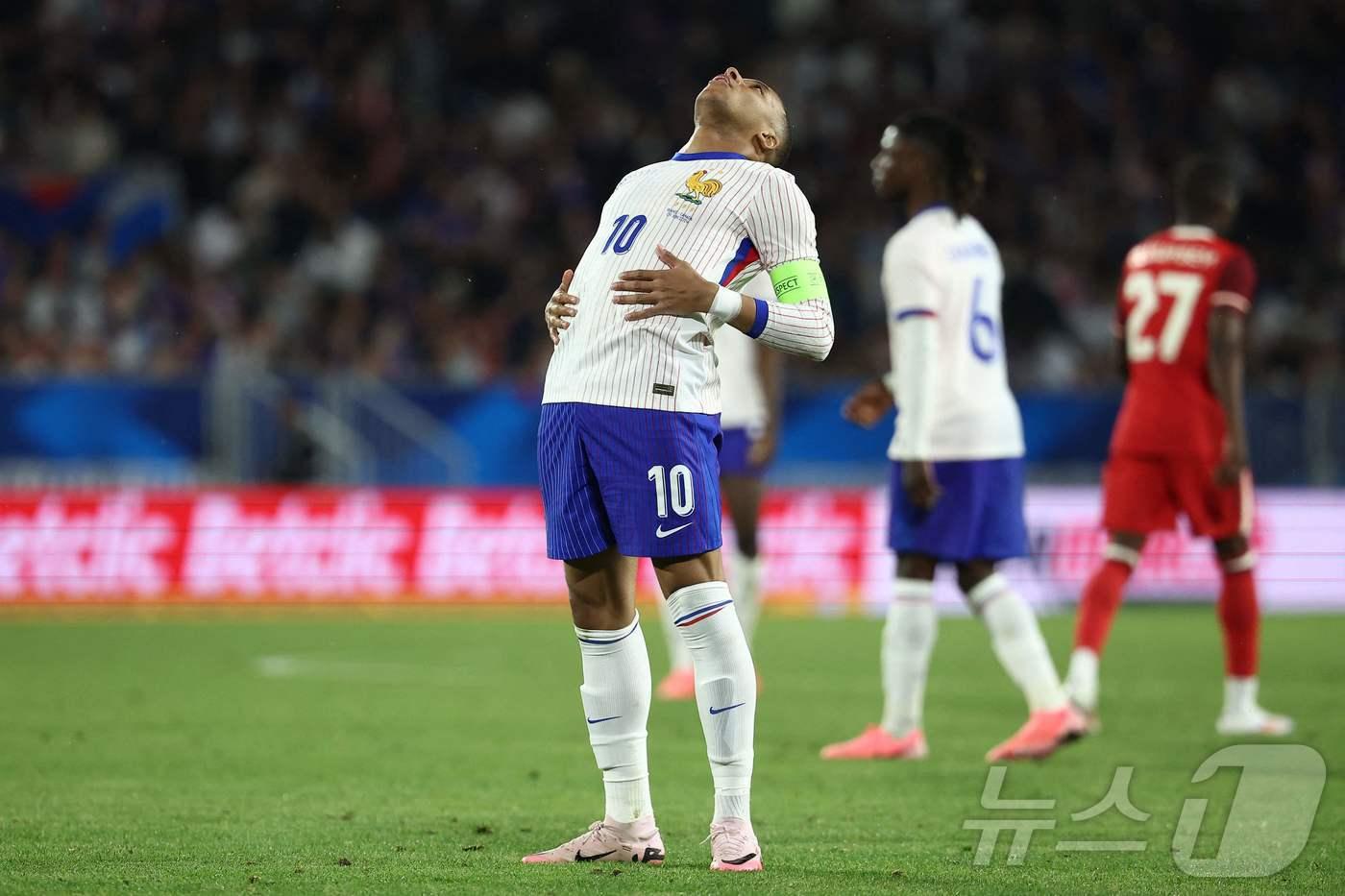 프랑스 축구대표팀의 킬리언 음바페. ⓒ AFP=뉴스1