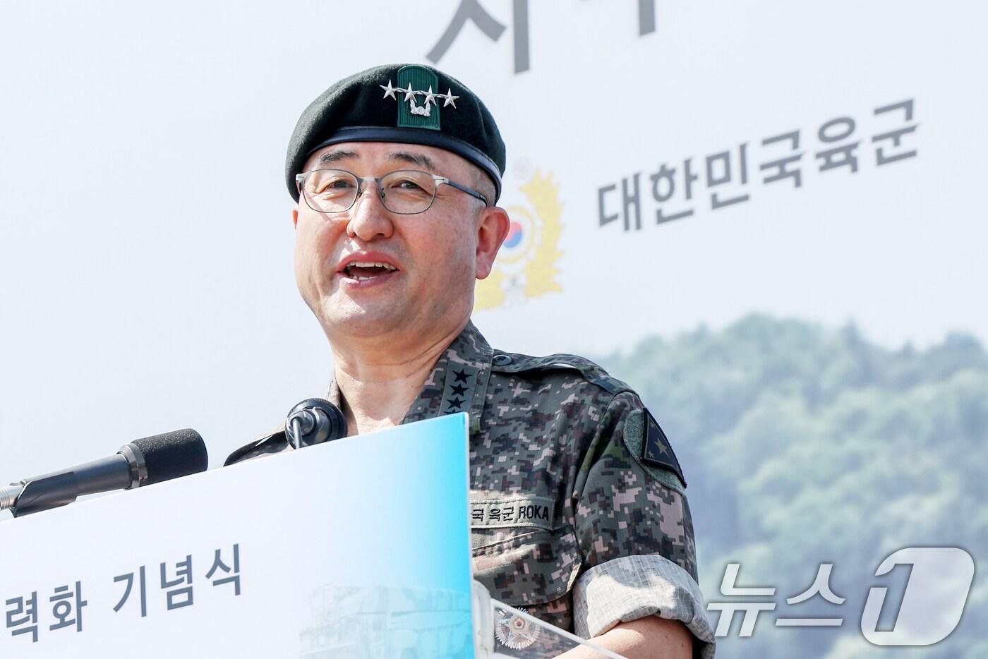 박안수 육군참모총장. 2024.6.12/뉴스1 ⓒ News1 민경석 기자