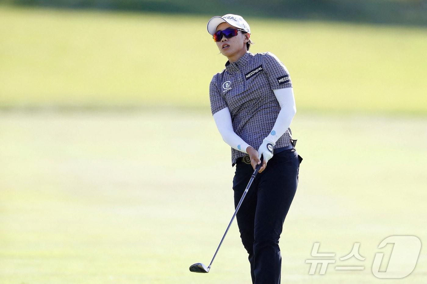 미국여자프로골프&#40;LPGA&#41; 투어의 안나린. ⓒ AFP=뉴스1