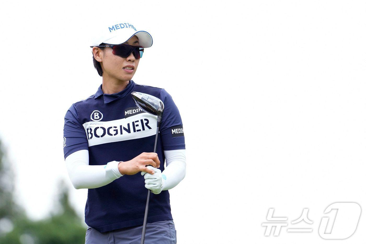 안나린&#40;29·메디힐&#41;이 LPGA투어 마이어 클래식에서 공동 5위를 기록했다. ⓒ AFP=뉴스1