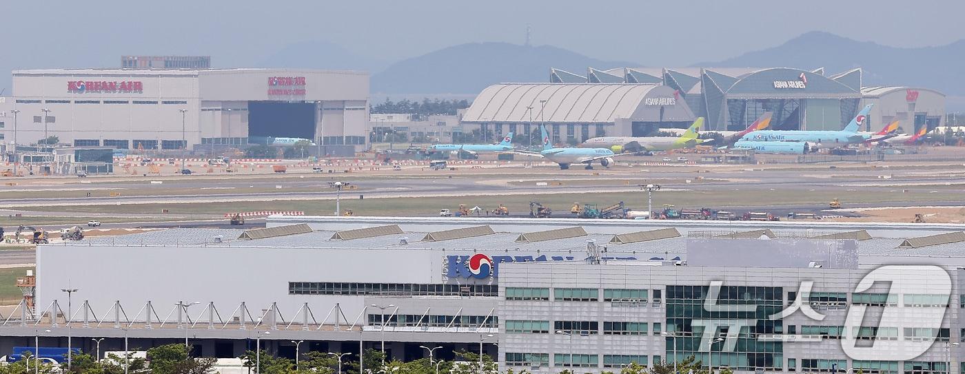 인천국제공항 활주로&#40;특정 기사와는 무관한 공항 자료사진&#41; 2024.6.17/뉴스1 ⓒ News1