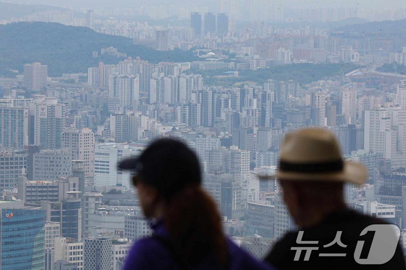 서울 아파트 단지의 모습. 2024.6.23/뉴스1 ⓒ News1 신웅수 기자