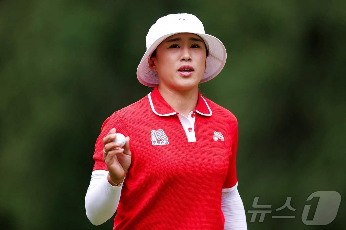 양희영&#40;35&#41;이 24일&#40;한국시간&#41; 열린 LPGA투어 메이저대회 KPMG 위민스 PGA 챔피언십에서 우승했다. ⓒ AFP=뉴스1