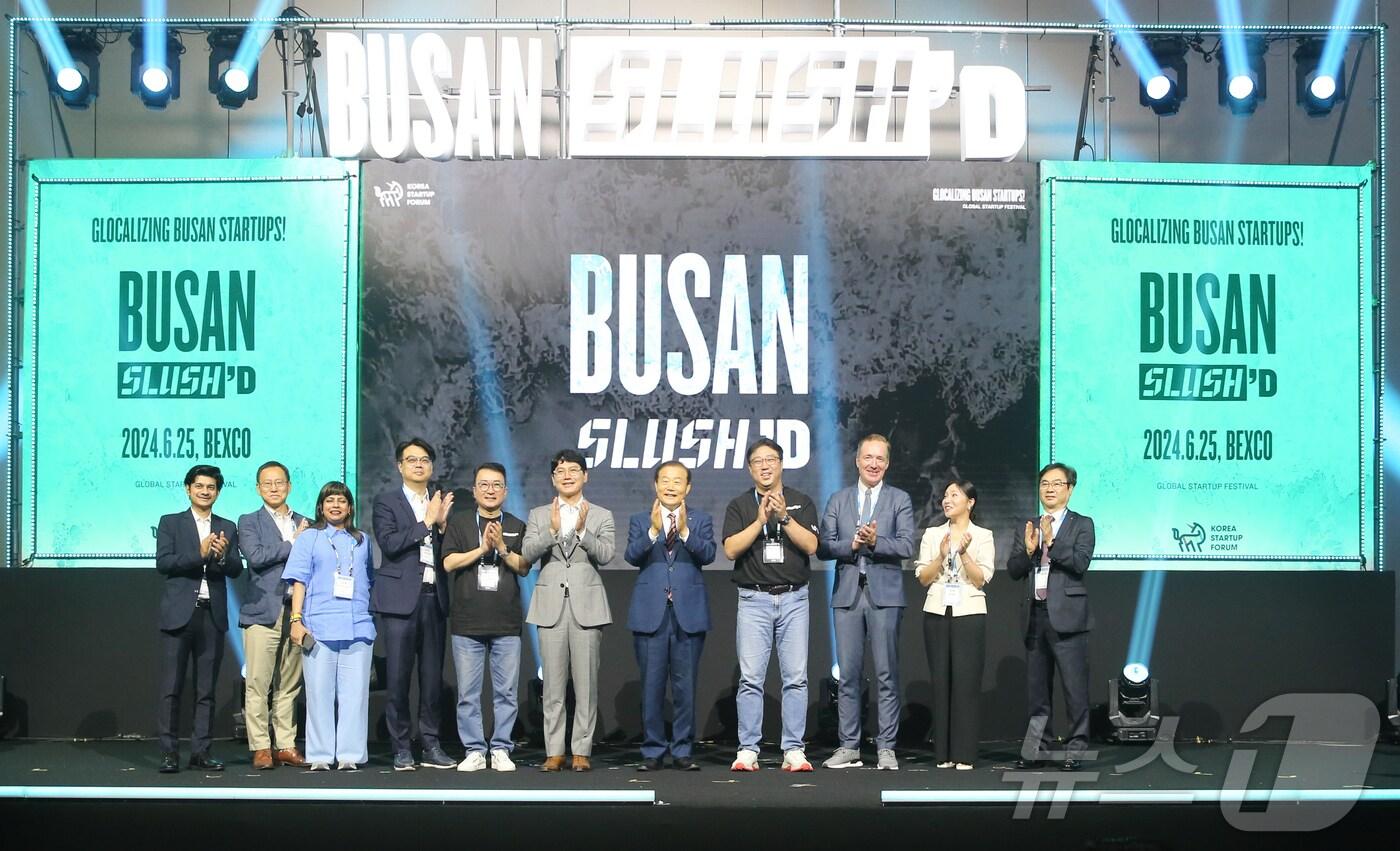 25일 벡스코에서 열린 글로벌 스타트업 축제 &#39;부산 슬러시드&#40;BUSAN Slush’D&#41; 2024&#39;.&#40;부산상의 제공&#41;