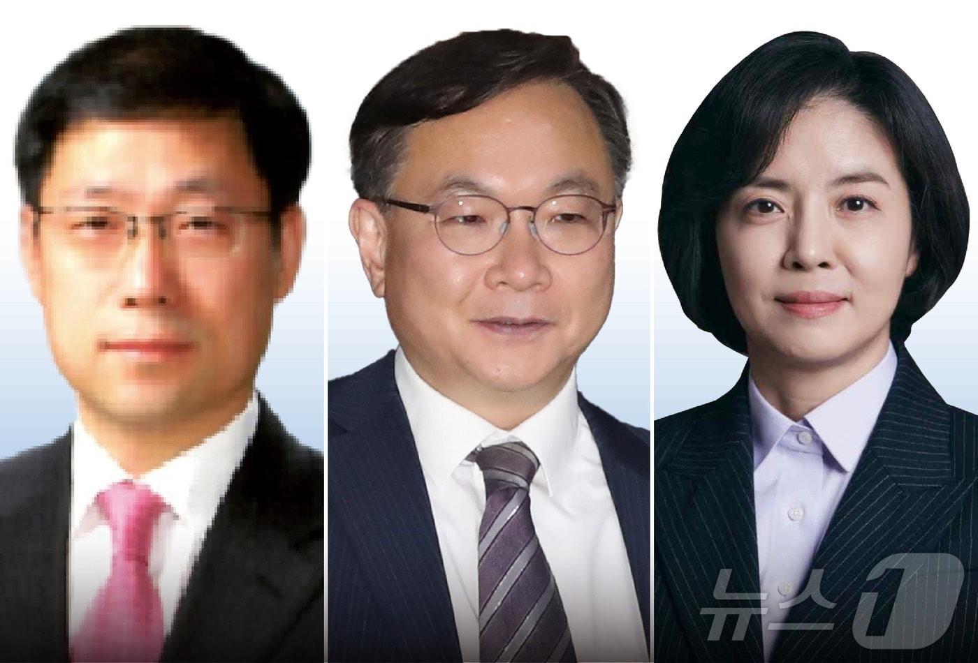 노경필&#40;59·사법연수원 23기&#41;, 박영재&#40;55·22기&#41;, 이숙연&#40;55·26기&#41; 대법관 후보자.&#40;왼쪽부터&#41;ⓒ News1 양혜림 디자이너