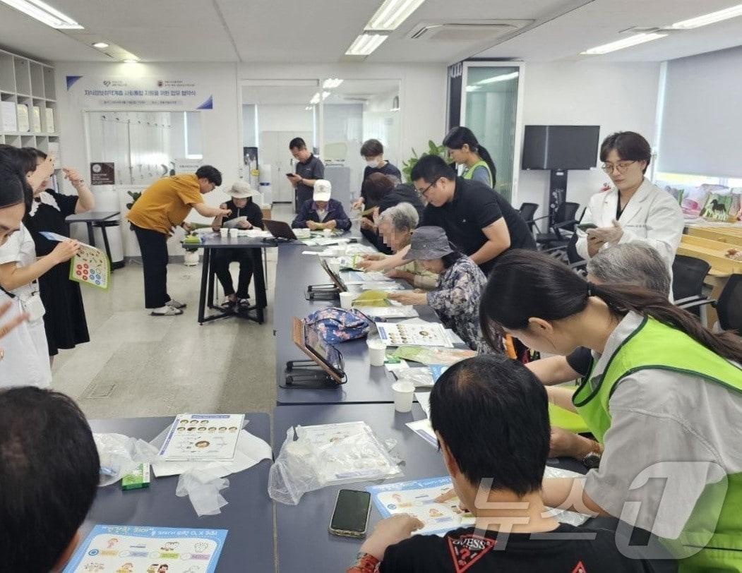  성동구 &#39;찾아가는 장애인 건강교실&#39; 운영 &#40;성동구 제공&#41;