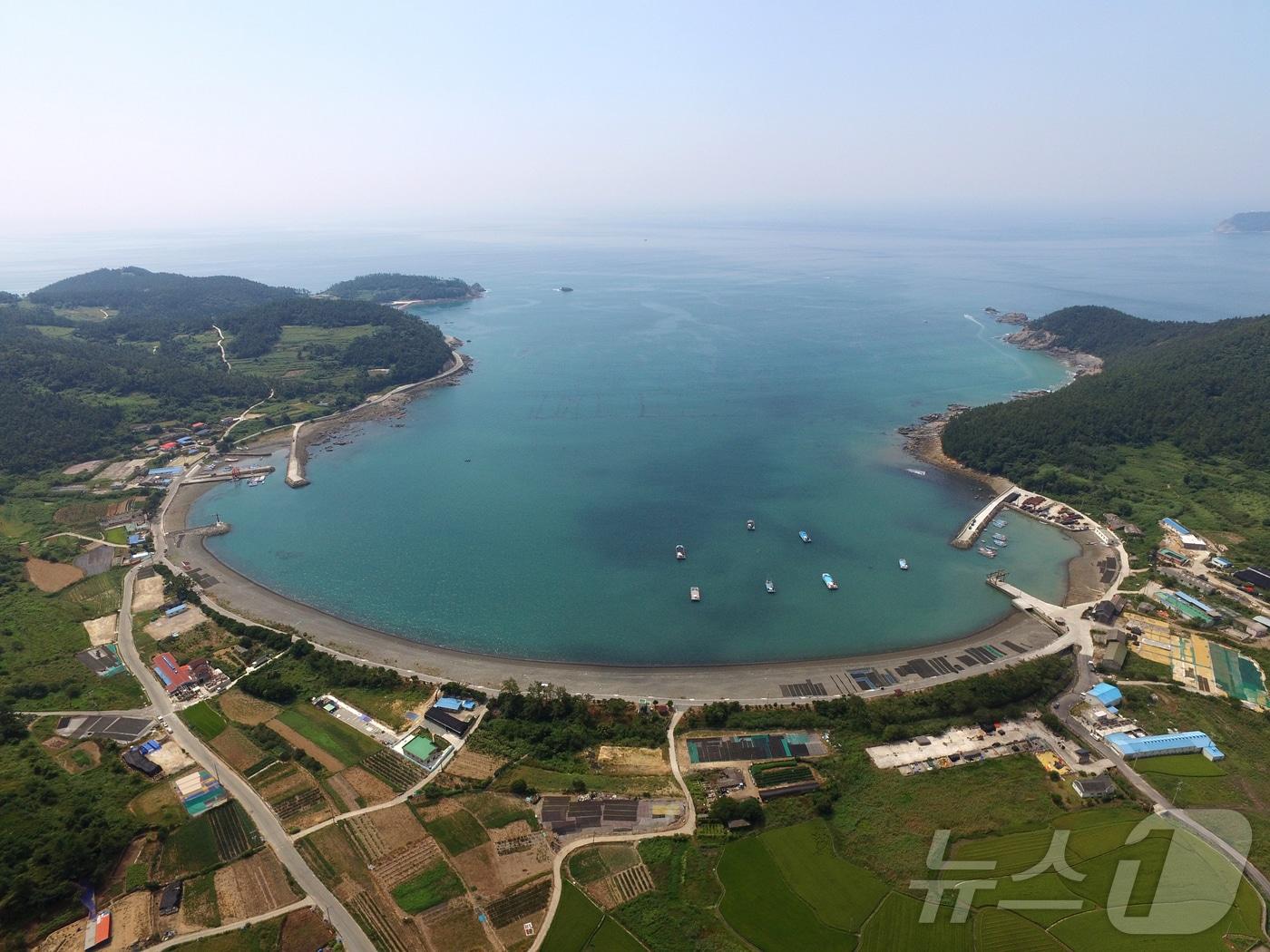 일반농산어촌개발사업 공모 선정된 완도 소안면 진산리 &#40;완도군 제공&#41;/뉴스1 ⓒ News1 김태성 기자