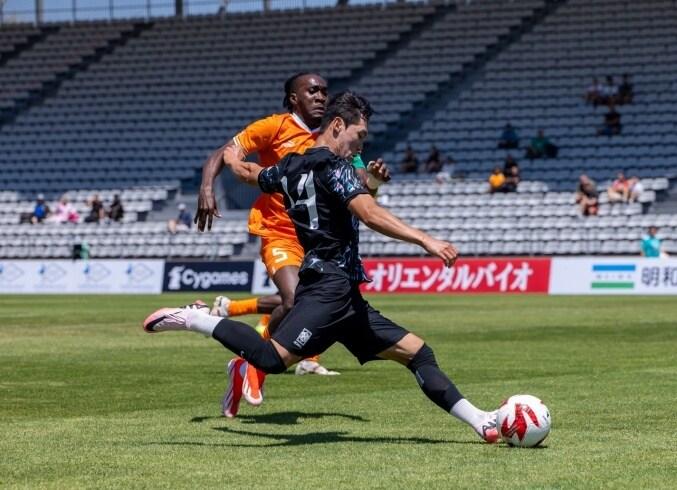 한국 축구 21세 이하&#40;U21&#41; 선발팀이 모리스 리벨로 국제친선대회 에서 코트티부아르에 졌다. &#40;모리스 리벨로 국제친선대회 조직위 제공&#41;