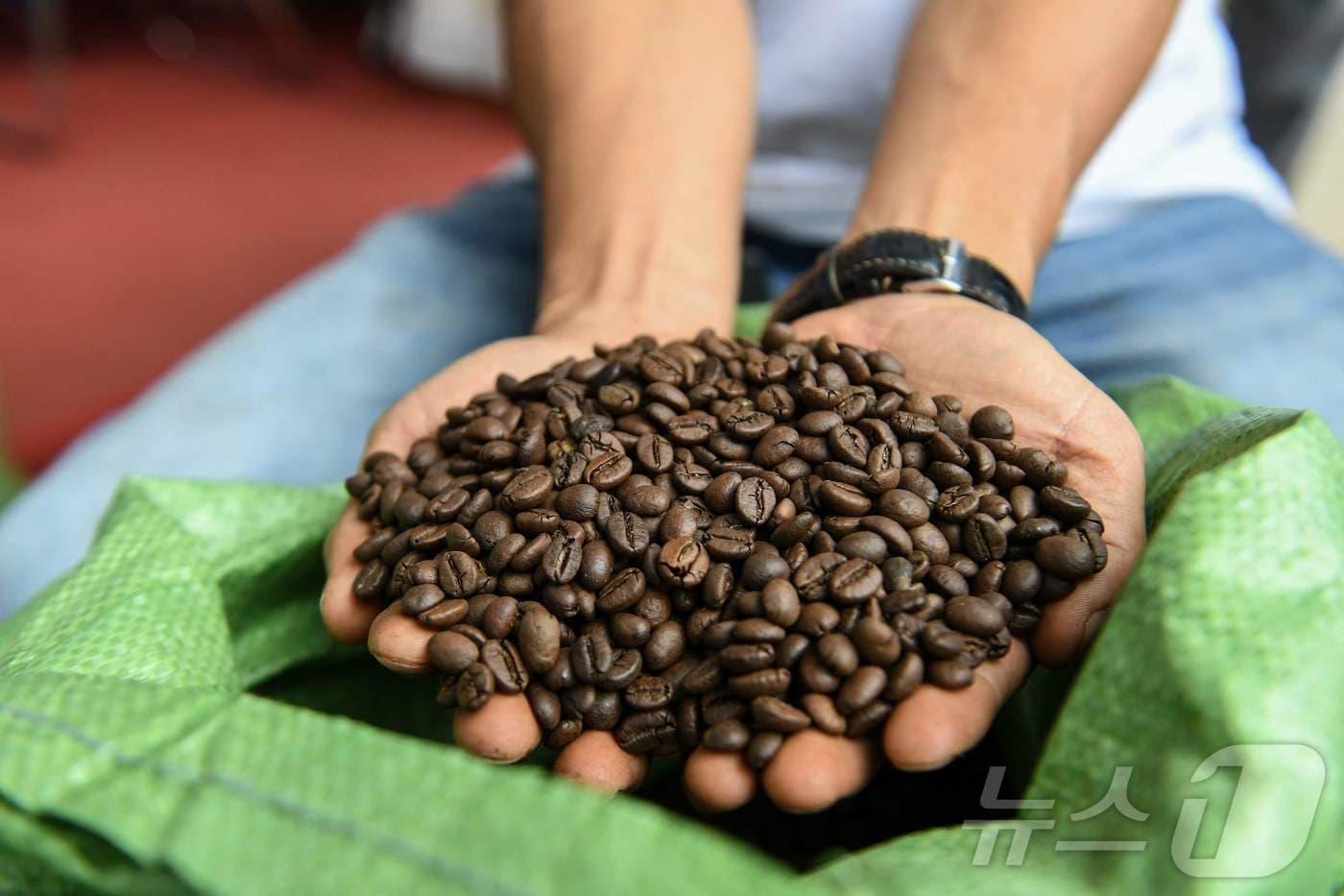 베트남 커피 원두 &lt;자료사진&gt; ⓒ AFP=뉴스1