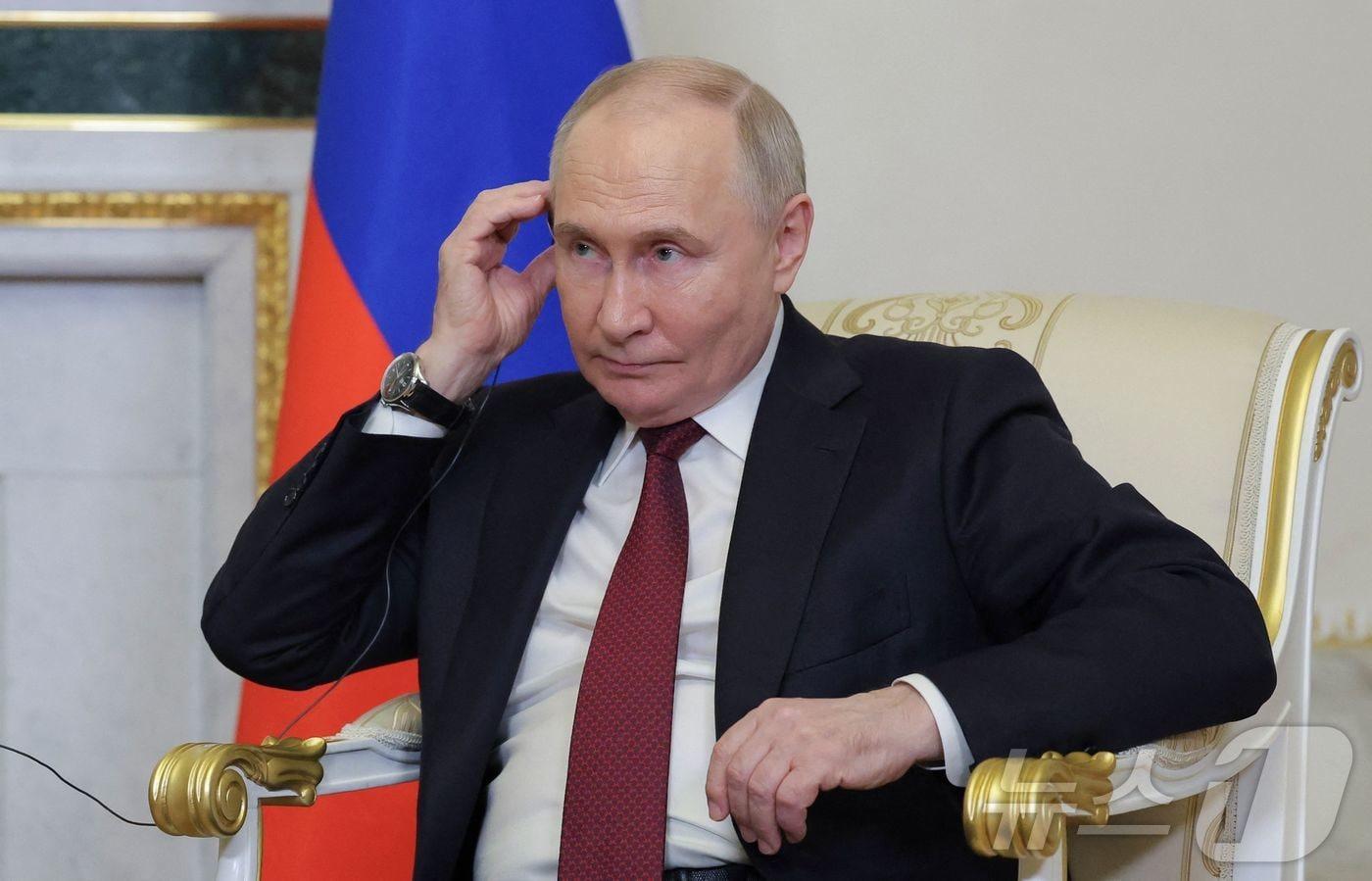 블라디미르 푸틴 러시아 대통령. 2024.06.07 ⓒ AFP=뉴스1 ⓒ News1 우동명 기자