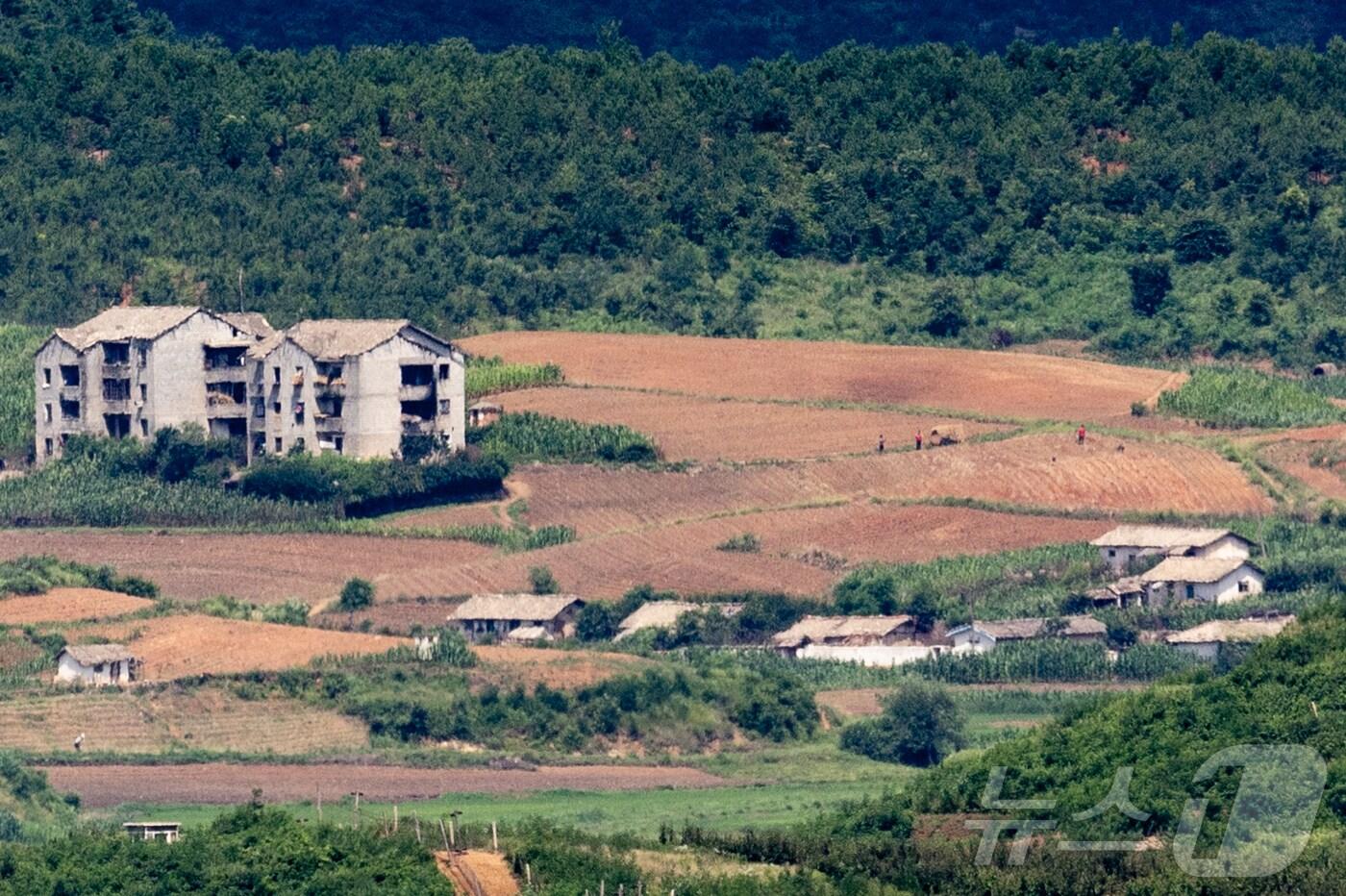 파주시 접경지역. 2024.7.1/뉴스1 ⓒ News1 이재명 기자