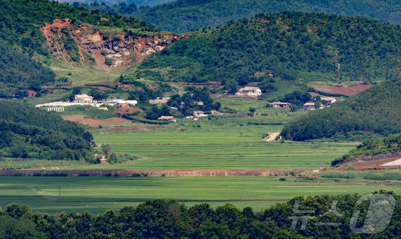 파주시 접경지역. 2024.7.1/뉴스1 ⓒ News1 이재명 기자