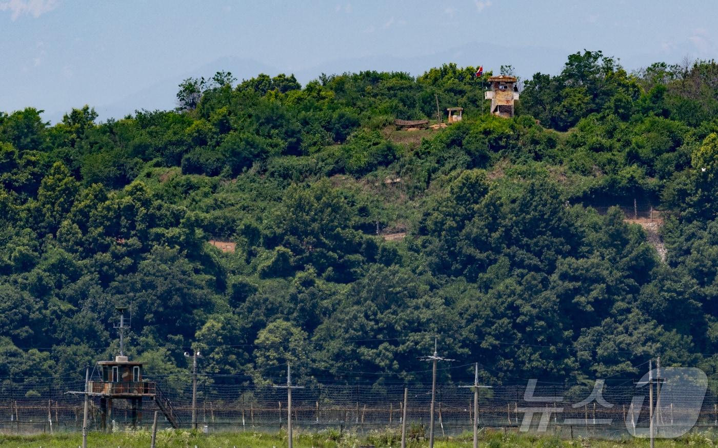 파주시 접경지역. 2024.7.1/뉴스1 ⓒ News1 이재명 기자