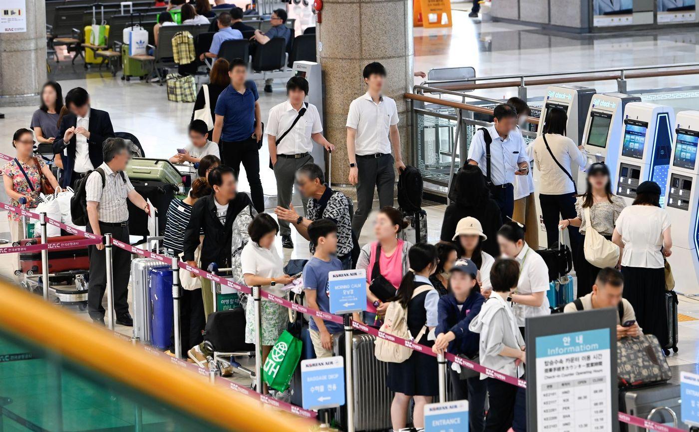 김포국제공항 국제선 터미널 전경.&#40;한국공항공사 제공&#41;