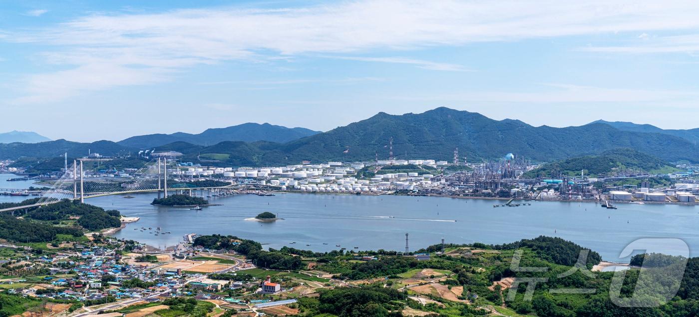 전남 여수국가산업단지 전경. 뉴스1 DB