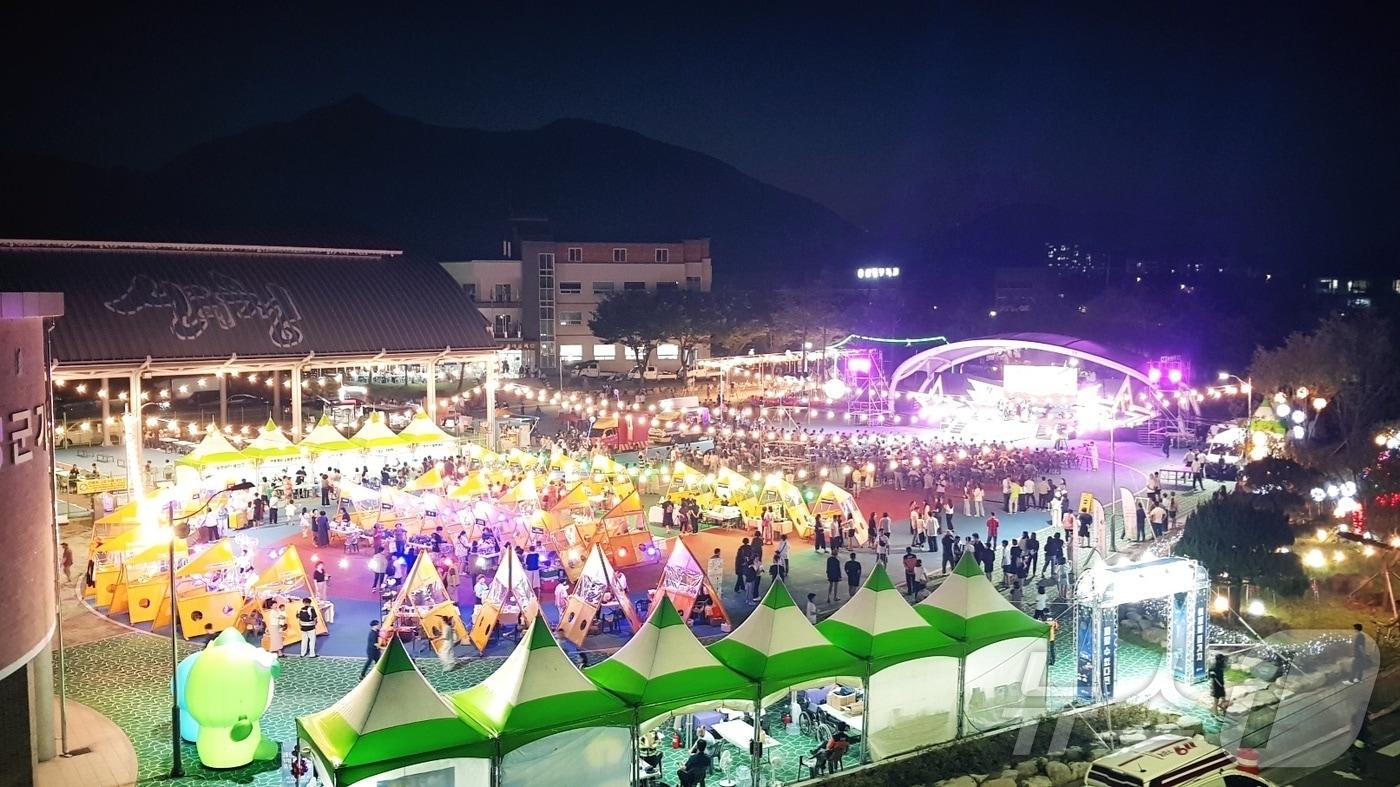 &#39;ON산청 빛나는 여름밤 페스티벌&#39;&#40;산청군 제공&#41;.