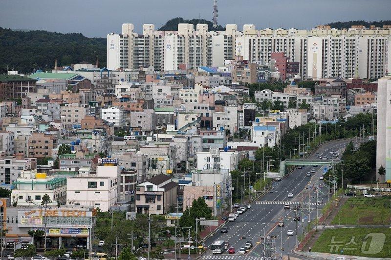 군산시 지곡동 주거지역.&#40;군산시 제공&#41; 2024.7.22/뉴스1