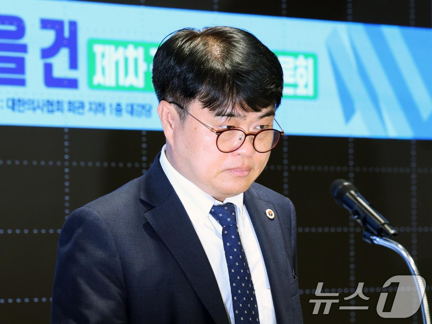 임현택 대한의사협회&#40;의협&#41; 회장. 2024.7.26/뉴스1 ⓒ News1 황기선 기자