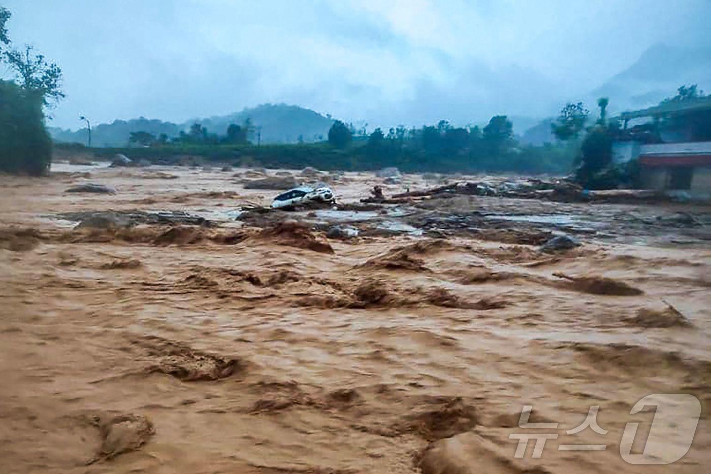 인도 와야나드 지역의 산사태 ⓒ AFP=뉴스1