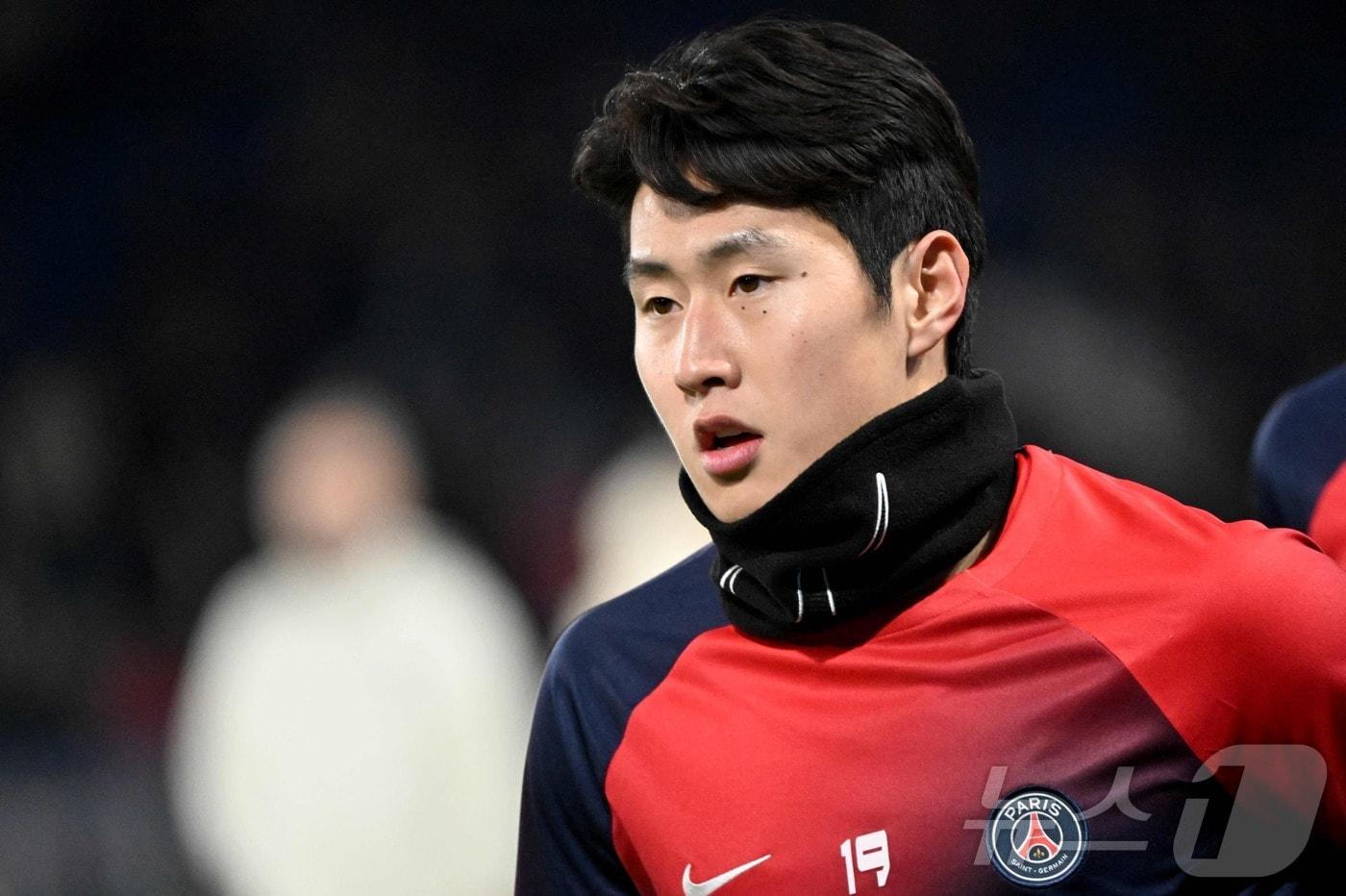 파리 생제르맹&#40;PSG&#41;의 이강인. ⓒ AFP=뉴스1