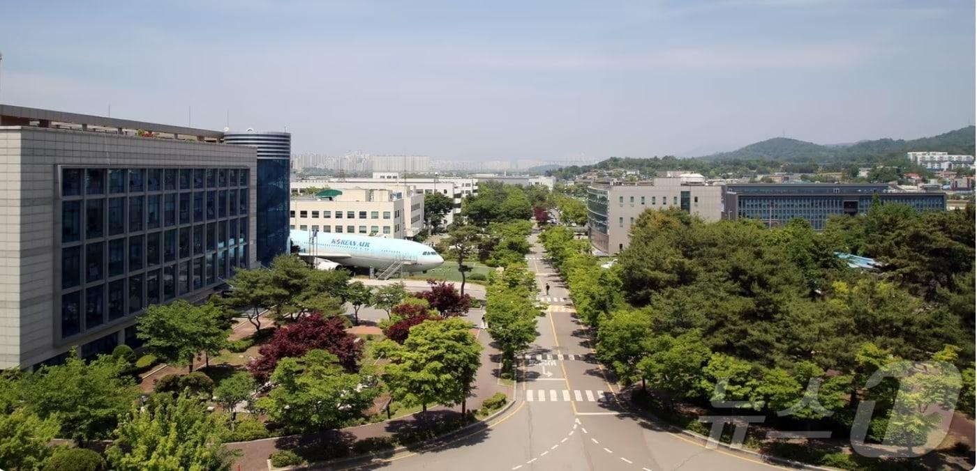 경기 고양시 한국항공대 전경.