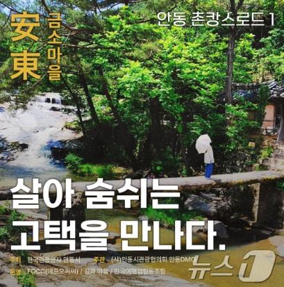 안동 촌캉스 로드 홍보 포스터&#40;안동시 제공&#41;2024.8.1/뉴스1