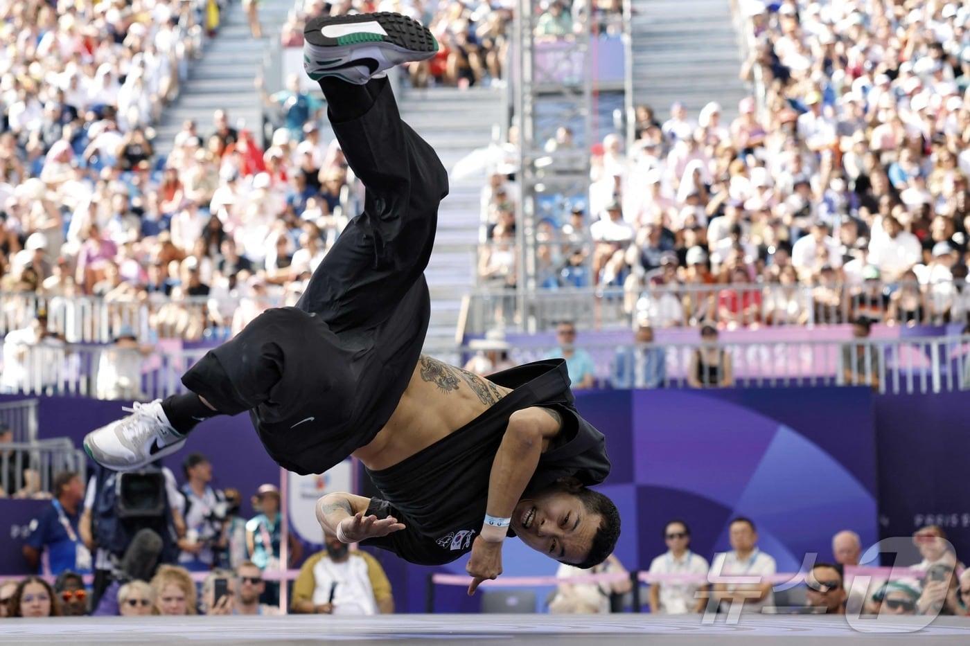 브레이킹의 김홍열 ⓒ AFP=뉴스1