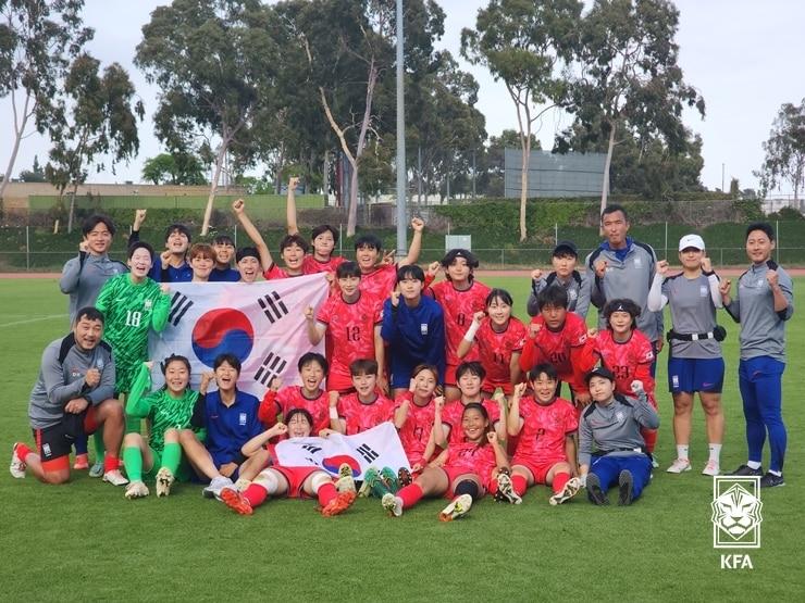 여자 U20 대표팀&#40;대한축구협회 제공&#41; 