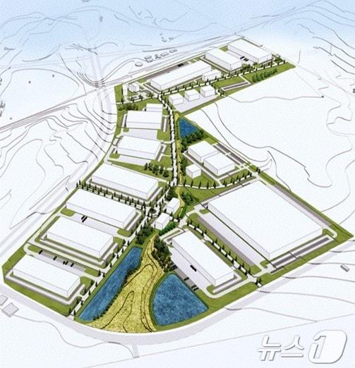 &#39;그래디언트 테크놀로지 파크&#40;Gradiant Technology Park&#41;&#39; 조감도&#40;아이마켓아메리카 제공&#41;