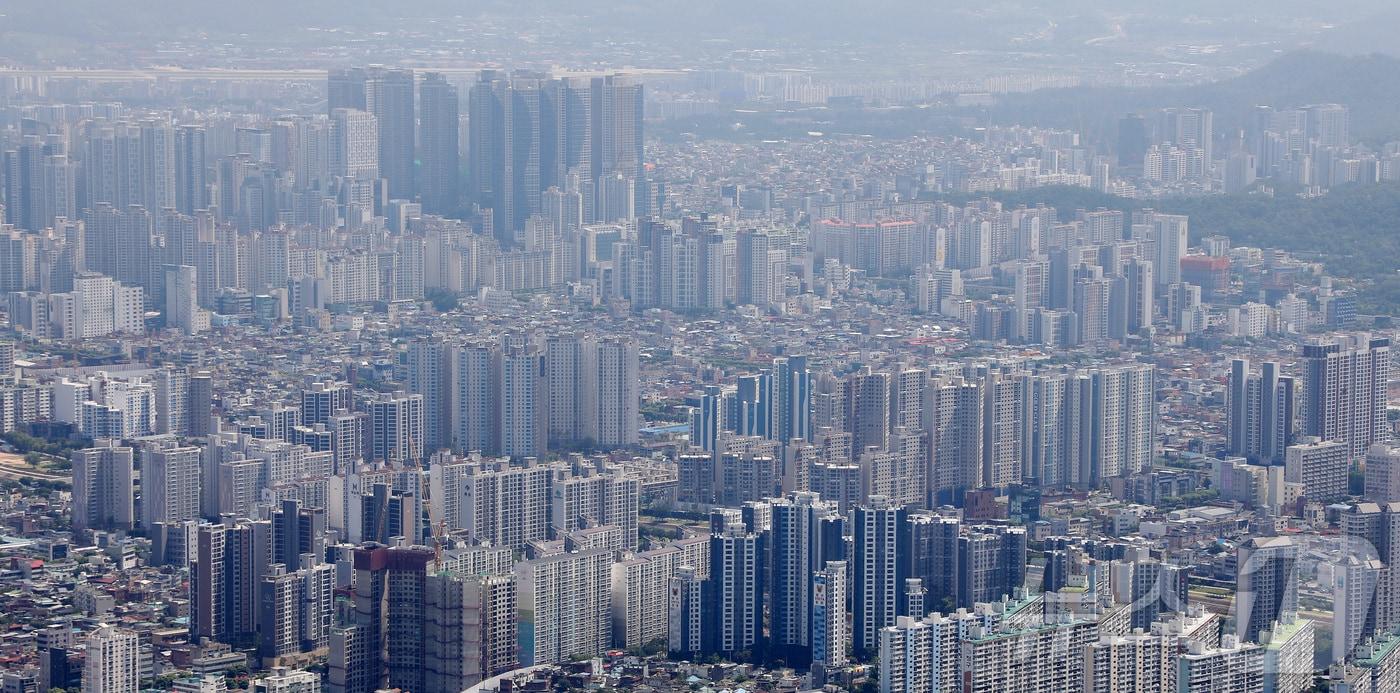 대구 아파트 가격이 9개월 연속 하락했다. 사진은 대구 도심 전경.&#40;사진은 기사 내용과 무관함&#41; ⓒ News1 DB