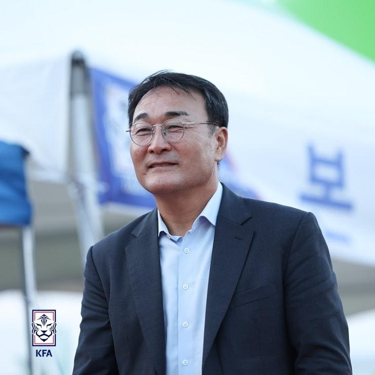 최영일 대한축구협회&#40;KFA&#41; 국가대표전력강화위원장. &#40;KFA 제공&#41;