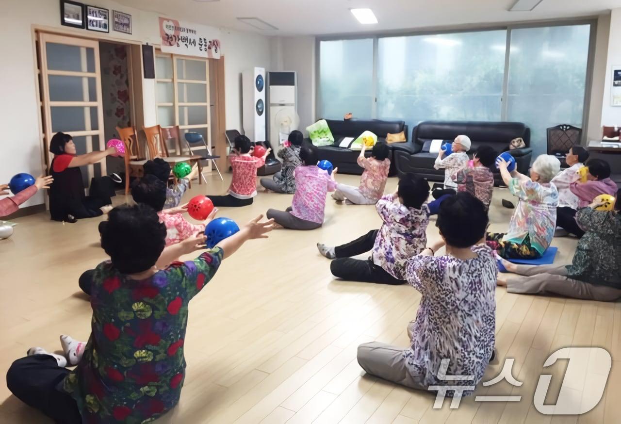 광주시에 위치한 경로당의 모습.. &#40;광주시 제공&#41;/뉴스1 