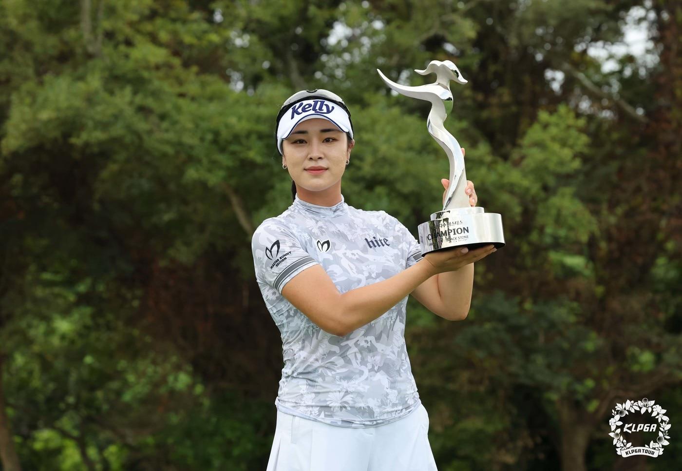 지난 8월 KLPGA투어 제주삼다수 마스터스우승을 차지한 윤이나.. &#40;KLPGA 제공&#41; 2024.8.4/뉴스1 ⓒ News1 박지혜 기자