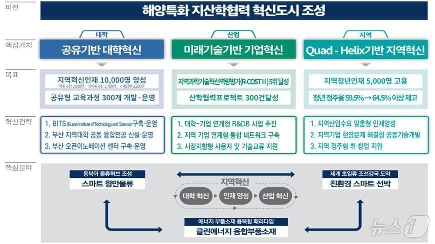 지역혁신플랫폼 사업 전체 개요도&#40;BPA 제공&#41;