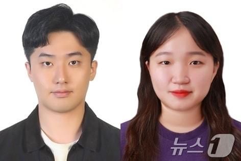 왼쪽부터 정원균, 이가빈 박사과정생/뉴스1