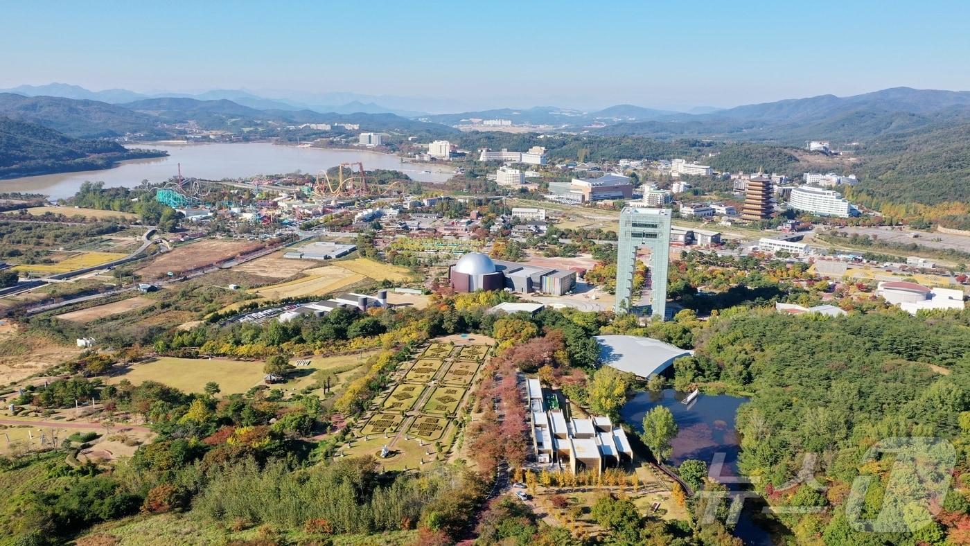 경북 경주시 보문단지 전경, &#40;경북문화공사제공&#41; 2024.9.11/뉴스1 