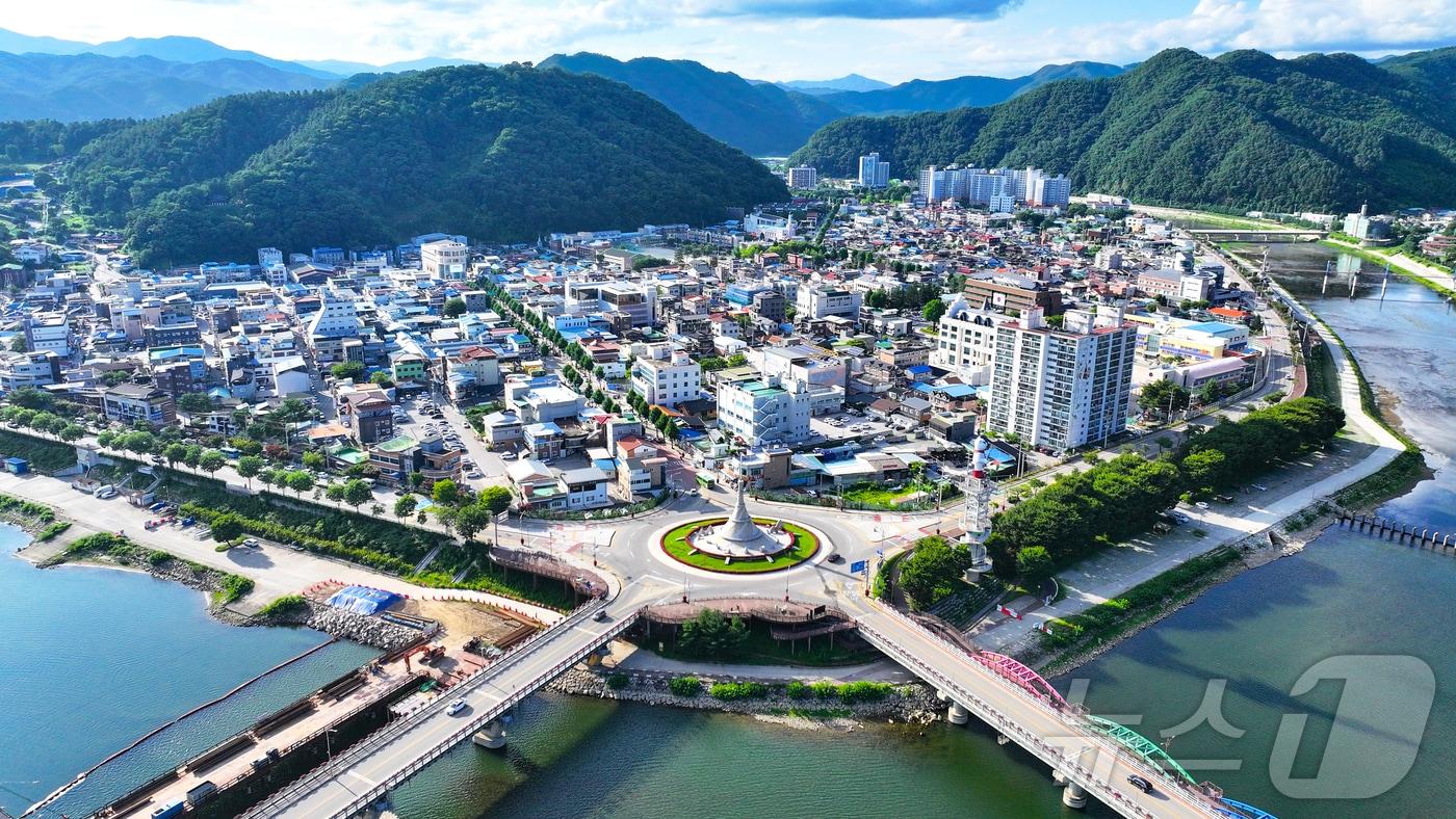 강원 화천군 화천읍 전경.&#40;화천군 제공&#41;